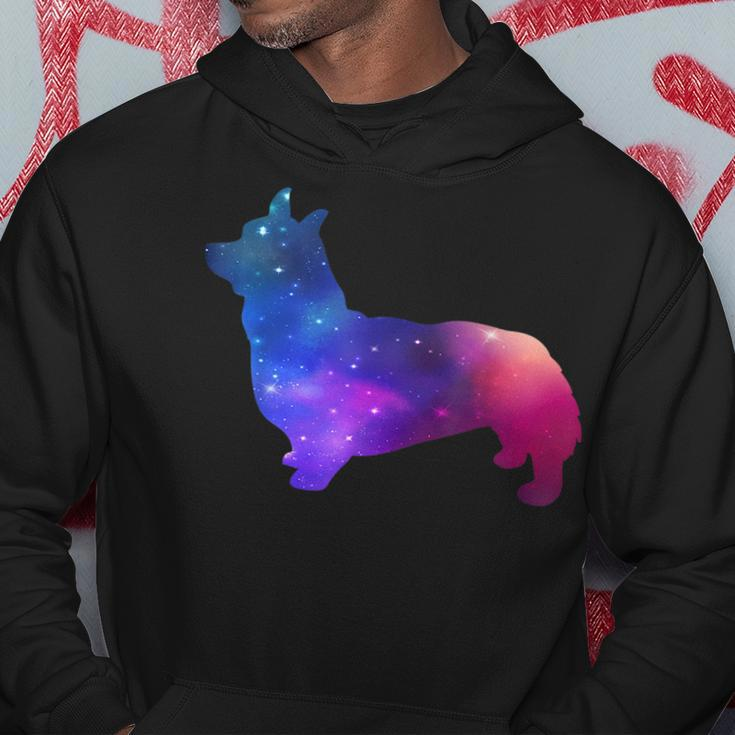 Galaxy Corgi Dog Space And Stars Lover Gift Hoodie Unique Gifts