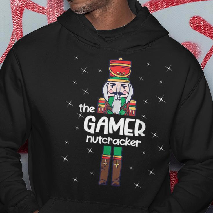 Gamer Nutcracker Family Matching Pajama Hoodie Unique Gifts