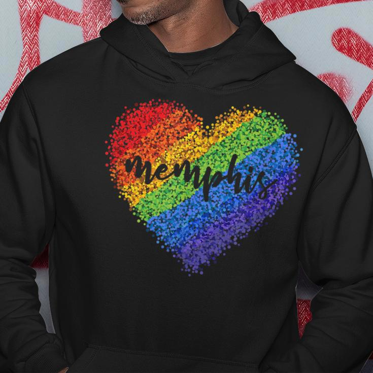 Gay Pride Memphis Lgbtq Lesbian Gay Bi Trans Hoodie Unique Gifts