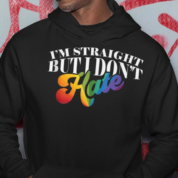 Gay Pride Support Im Straight But I Dont Hate Hoodie Unique Gifts