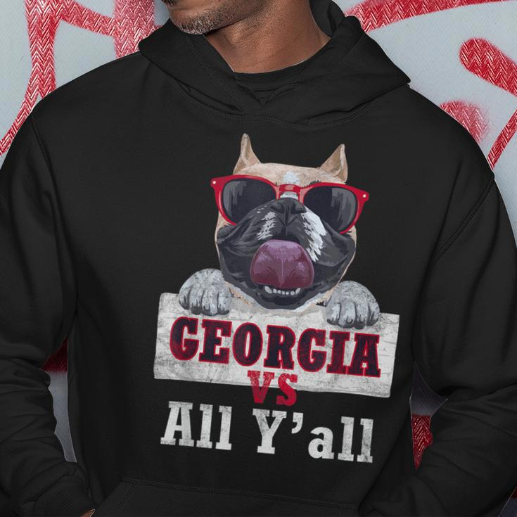 Georgia Vs All Yall | Funny Vintage Bulldog Hoodie Unique Gifts