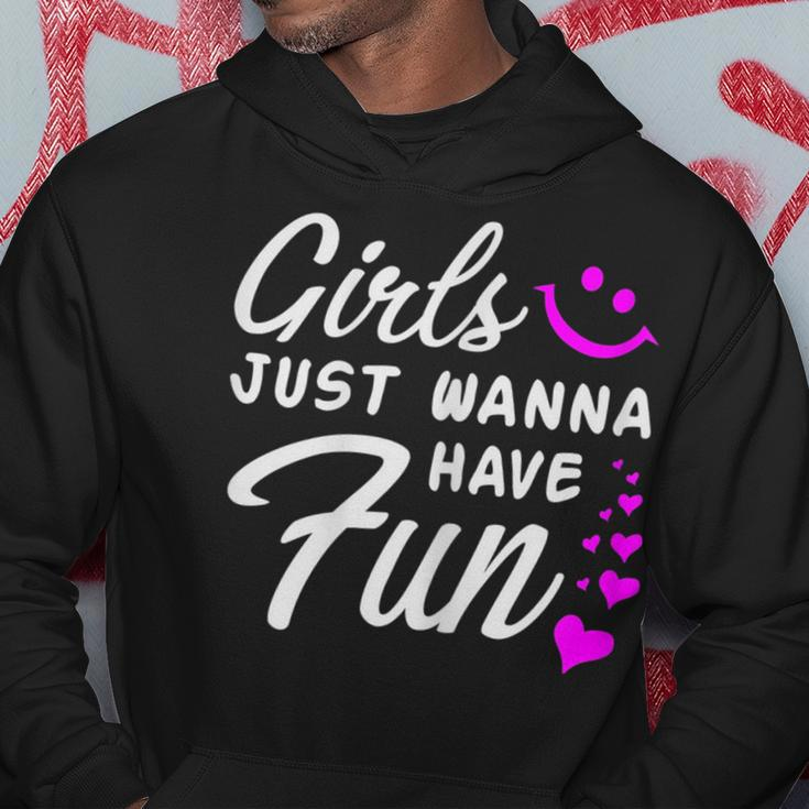 Girls Just Wanna Have Fun - Party Club Dancing Gift Dancing Funny Gifts Hoodie Unique Gifts