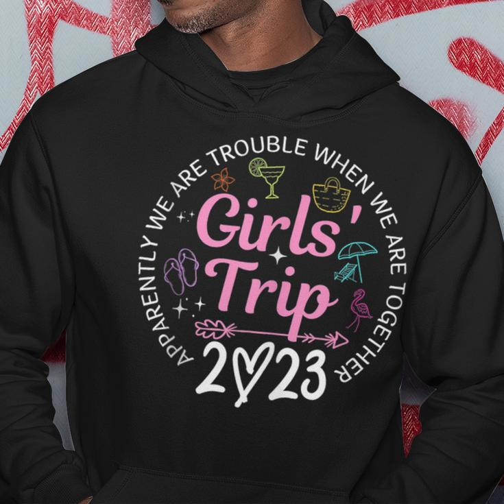 Girls Trip 2023 Apparently Are Trouble When Were Together Hoodie Funny Gifts