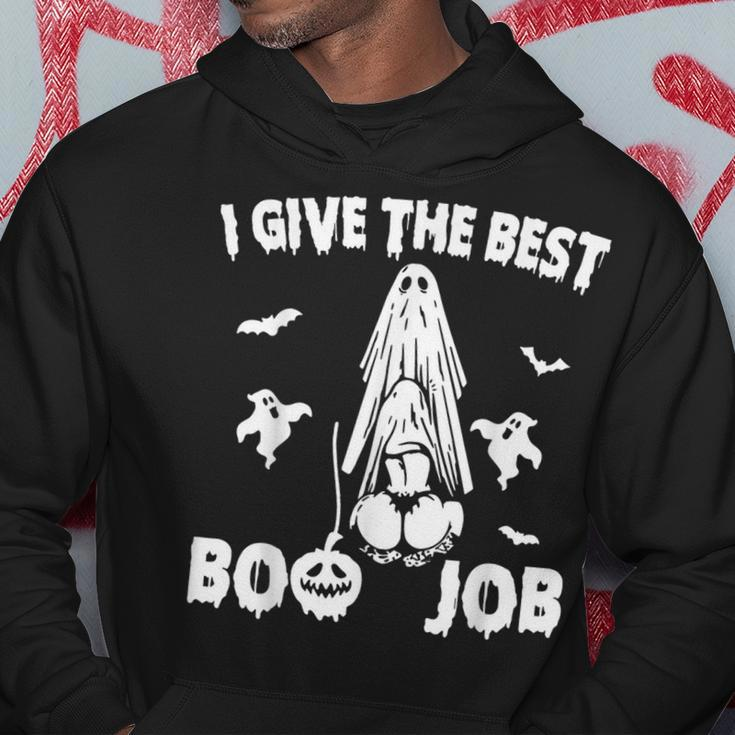 I Give The Best Boo Job Joke Halloween Inappropriate Hoodie Funny Gifts