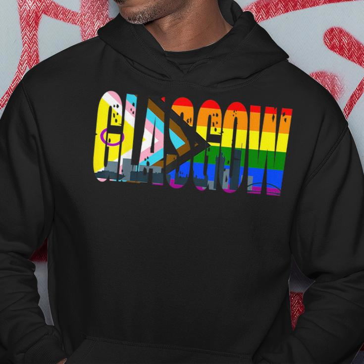 Glasgow Lgbti Flag Pride Support City Hoodie Unique Gifts