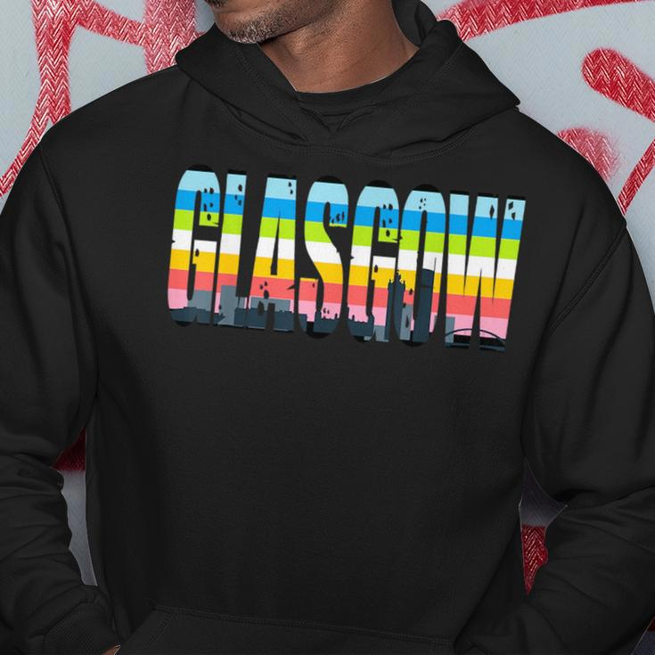 Glasgow Queer Flag Pride Support City Hoodie Unique Gifts