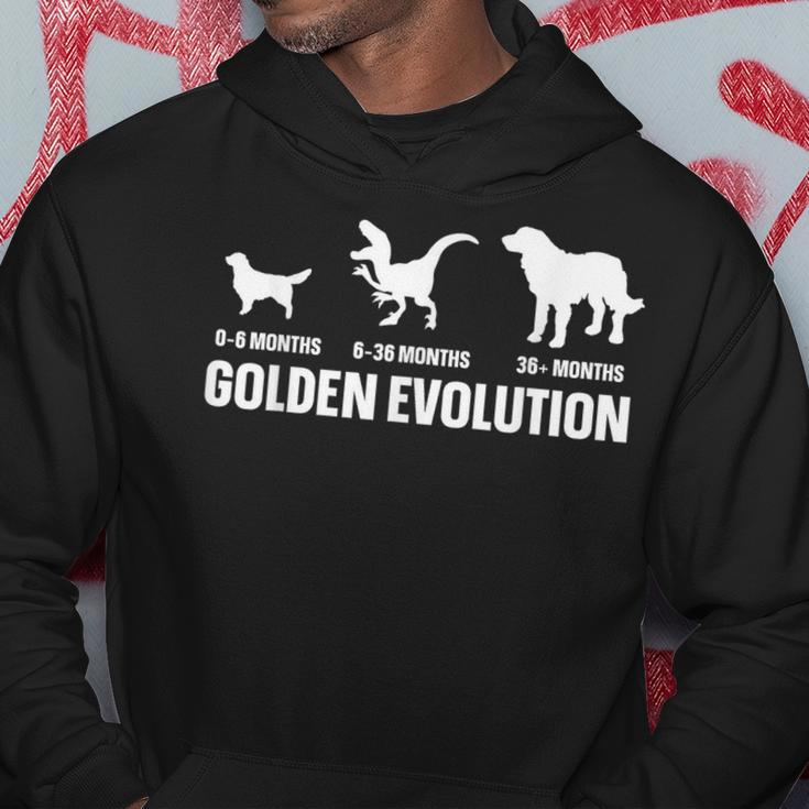 Golden Evolution Quote For A Golden Retriever Owner Hoodie Unique Gifts