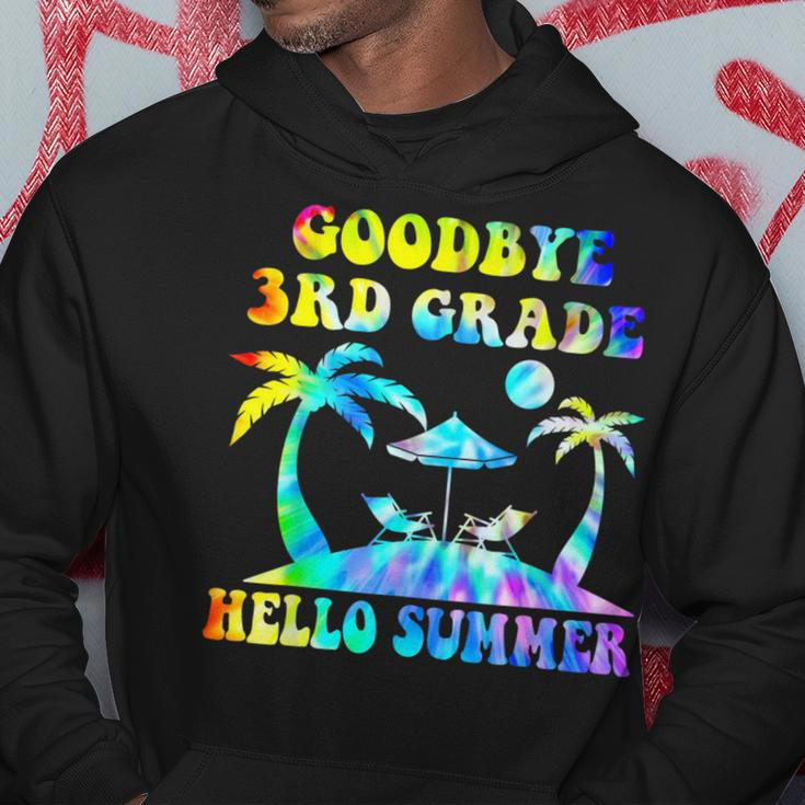 Goodbye 3Rd Grade Hello Summer Last Day Of School Tie Dye Hoodie Unique Gifts