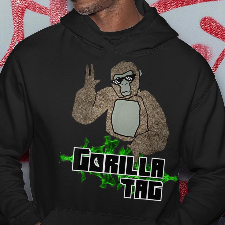 Gorilla Tag Gorilla Tag Pfp Vr Game Hoodie Mazezy