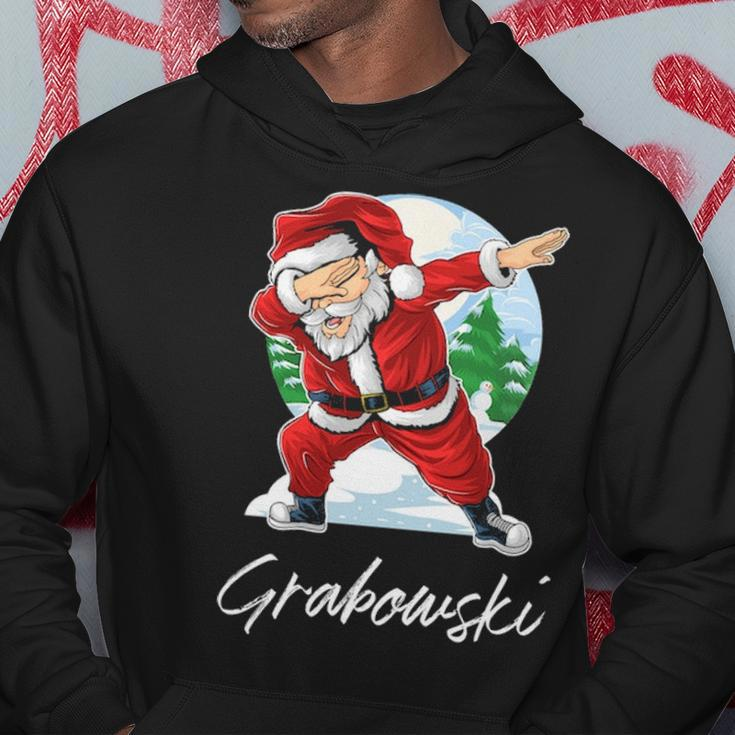 Grabowski Name Gift Santa Grabowski Hoodie Funny Gifts