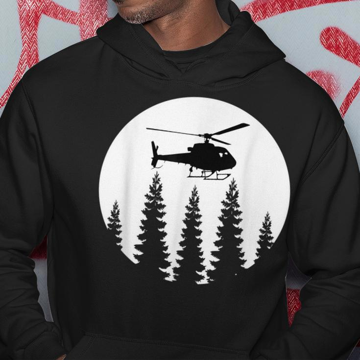 Great Helicopter Pilot Retro Gift Men Hoodie Unique Gifts