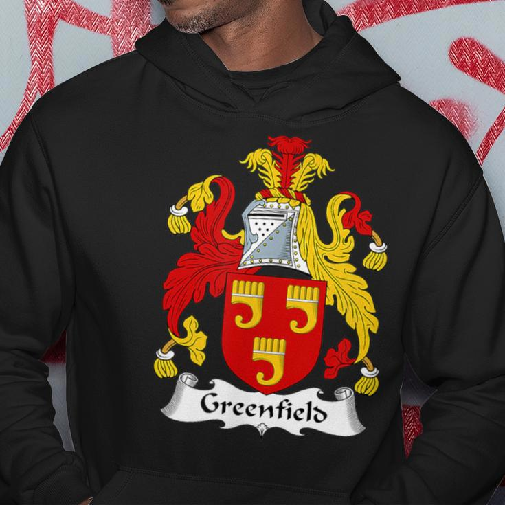 Greenfield Coat Of Arms Family Crest Hoodie Unique Gifts