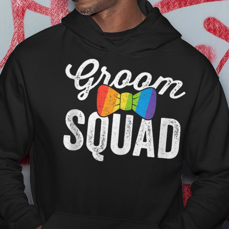 Groom Squad Gift Lgbt Same Sex Gay Wedding Husband Men Hoodie Unique Gifts