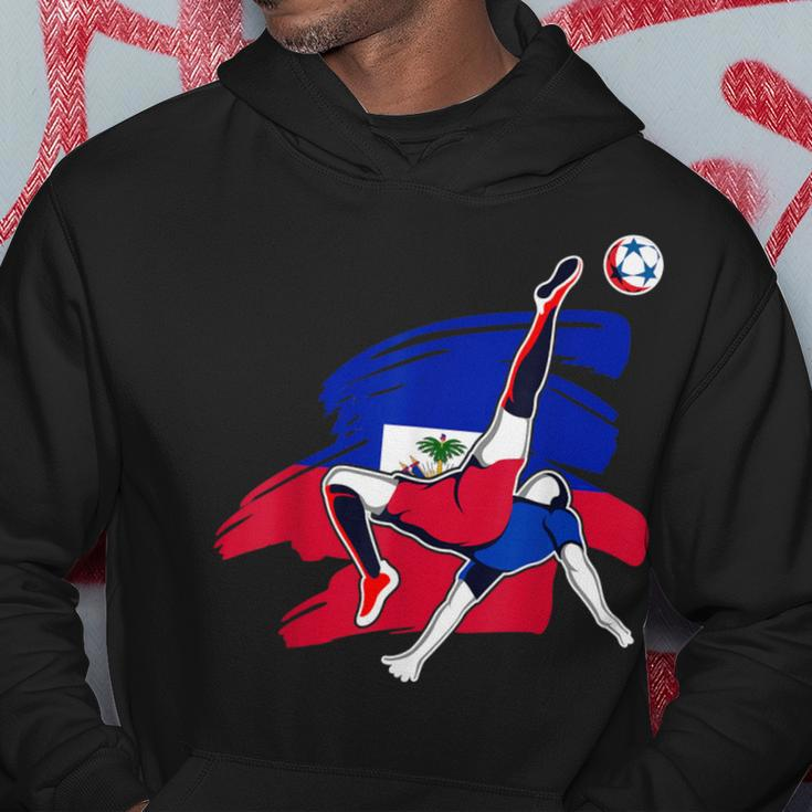 Haiti Soccer Fans Jersey Pride Proud Haitian Football Lovers Hoodie Unique Gifts