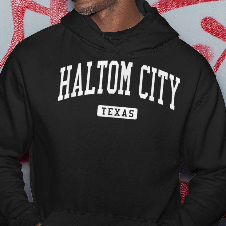 Haltom City Texas Tx Vintage Athletic Sports Hoodie Unique Gifts