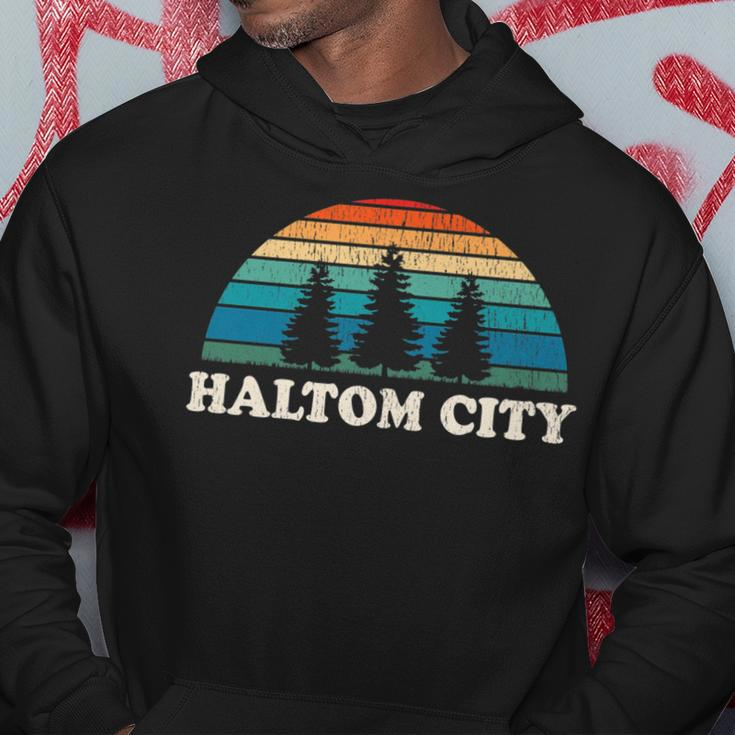 Haltom City Tx 70S Retro Throwback Hoodie Unique Gifts