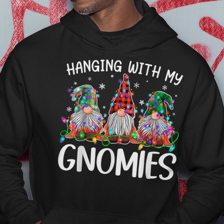 Hanging With My Gnomies Christmas Gnome Ugly Sweater Hoodie Unique Gifts