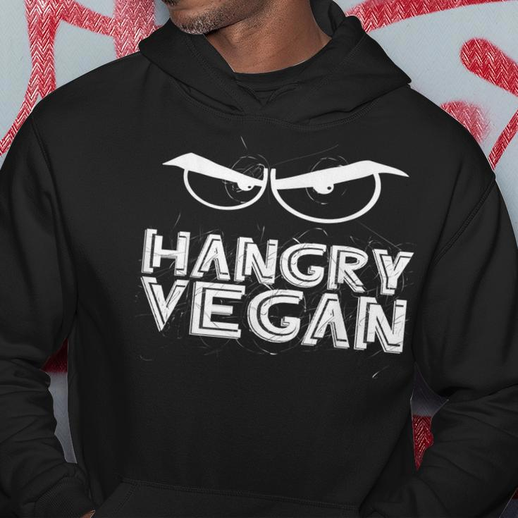 Hangry VeganVegan Activism Funny Vegan T Activism Funny Gifts Hoodie Unique Gifts