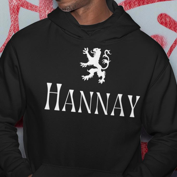 Hannay Clan Scottish Family Name Scotland Heraldry Hoodie Unique Gifts