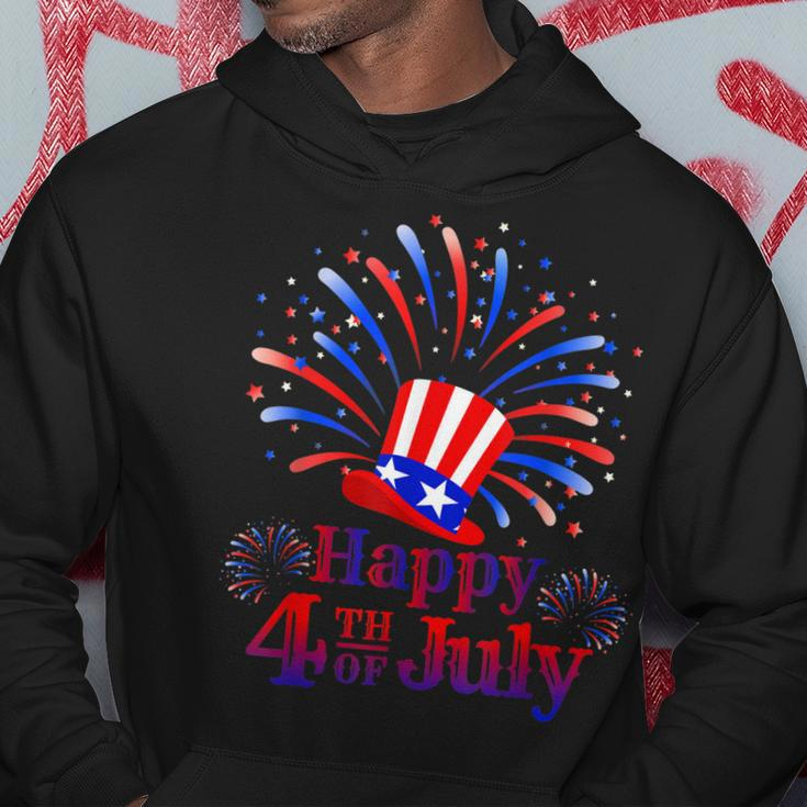 Happy 4Th Of July America Celebrating Freedom Hoodie Unique Gifts