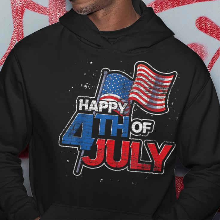 Happy 4Th Of July Us Flag United States Liberty 4Th Of July Hoodie Unique Gifts