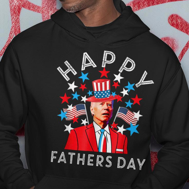 Happy Fathers Day Joe Biden 4Th Of July Memorial Hoodie Unique Gifts