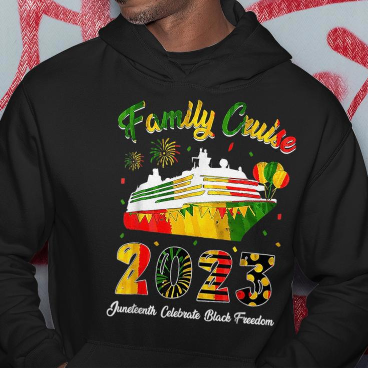 Happy Junenth Family Cruise 2023 American Melanin Hoodie Unique Gifts