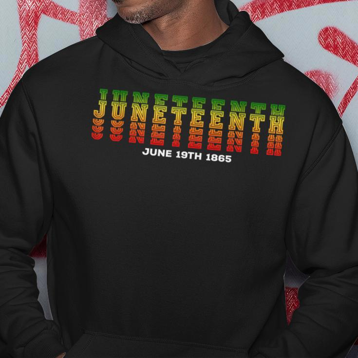Happy Junenth Is My Independence Day Free Ish Black Men Hoodie Unique Gifts