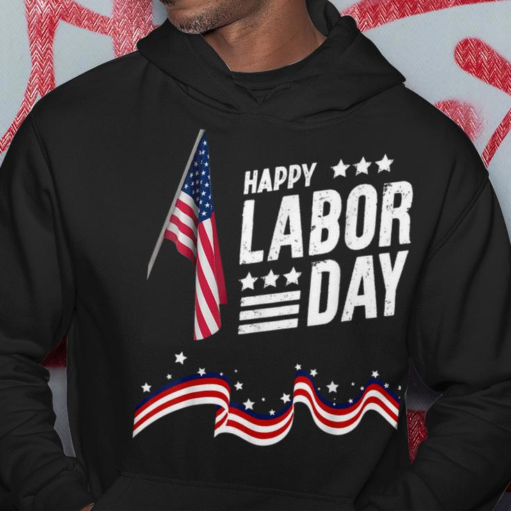 Happy Labor Day Graphic For American Workers Hoodie Funny Gifts