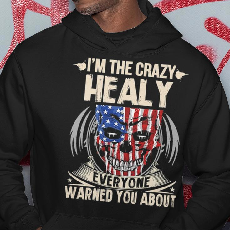 Healy Name Gift Im The Crazy Healy Hoodie Funny Gifts