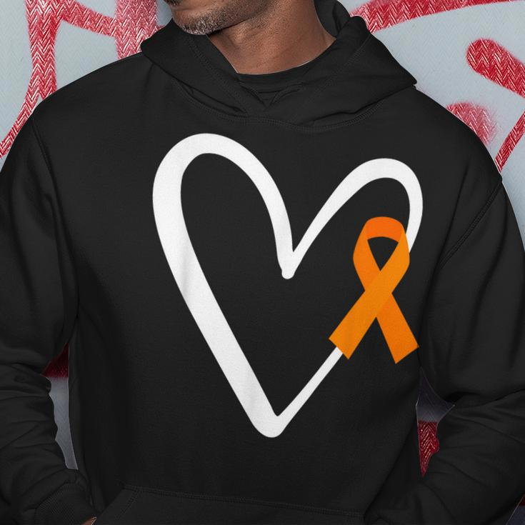 Heart End Gun Violence Awareness Funny Orange Ribbon Enough Hoodie Unique Gifts