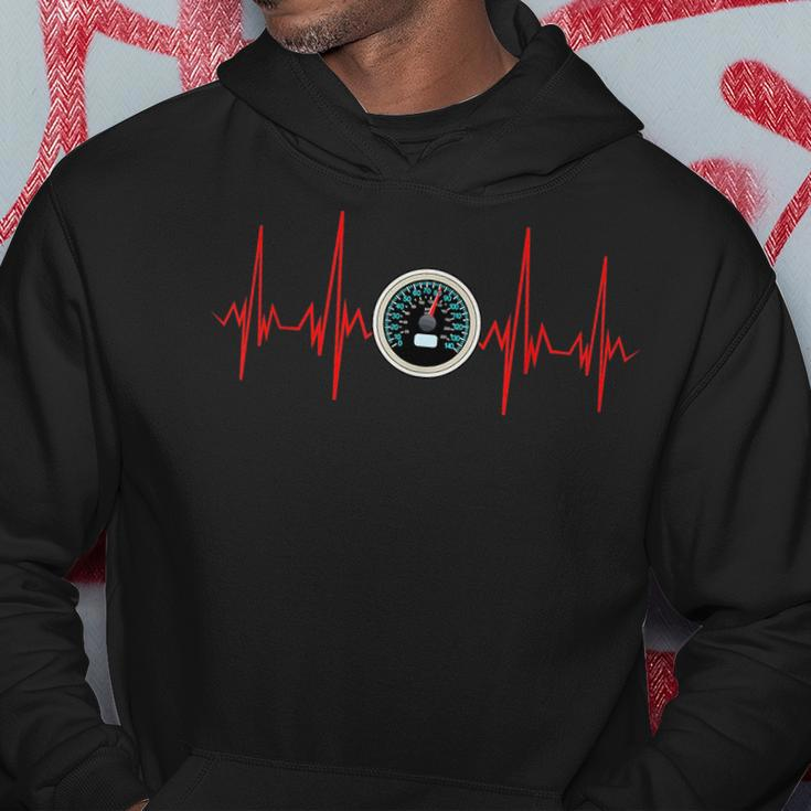 Heartbeat Car Speedometer Car Lovers Funny Gift Hoodie Unique Gifts