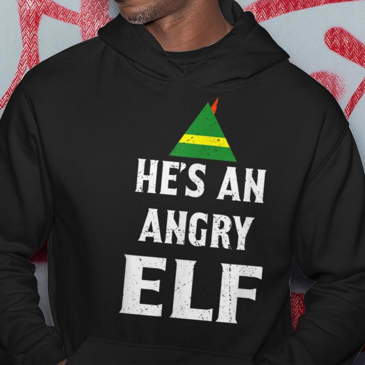 He's An Angry ElfElf Hoodie Unique Gifts