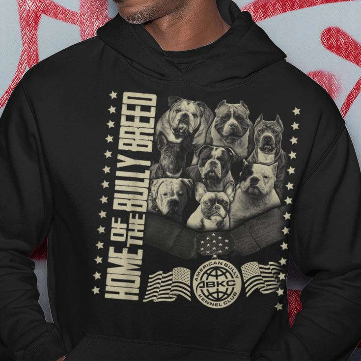 Home Of The Bully Breed Abkc American Bully Kennel Club Hoodie Unique Gifts