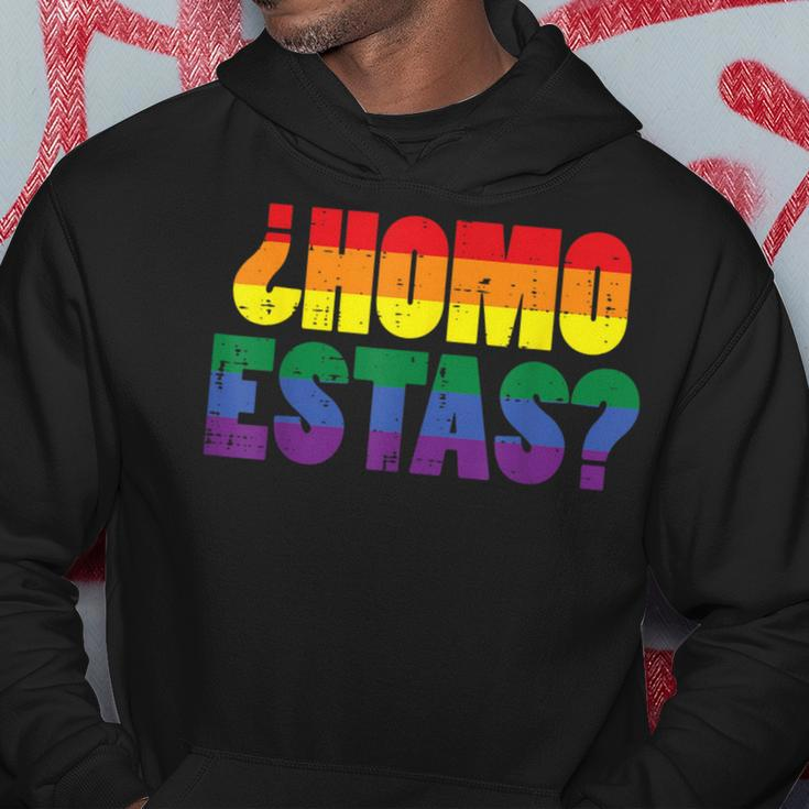 Homo Estas Spanish Mexican Gay Pride Ally Lgbtq Month Hoodie Personalized Gifts