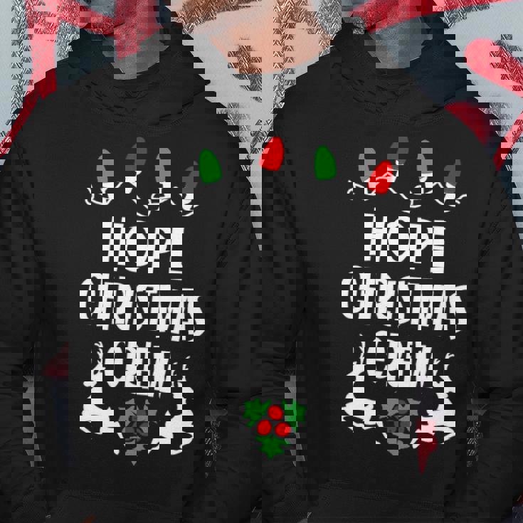 Hope Name Gift Christmas Crew Hope Hoodie Funny Gifts