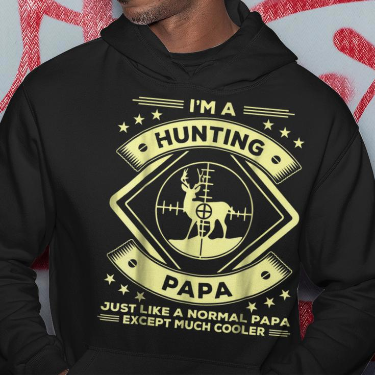 Hunting Papa Funny Hunter Gifts Father Hoodie Unique Gifts