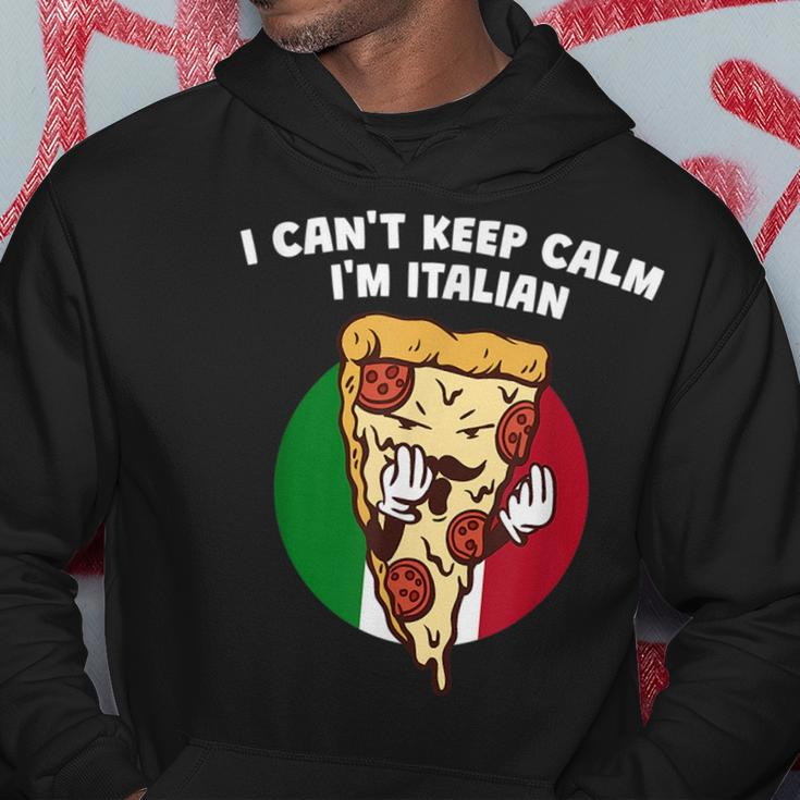 I Cant Keep Calm Im Italian Funny Italy Humor Italia Hoodie Unique Gifts