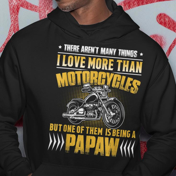 I Love More Than Motorcycles Is Being A Papaw Hoodie Personalized Gifts