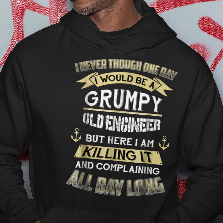 I Never Thought One Day Id Be A Grumpy Old Engineer Hoodie Unique Gifts