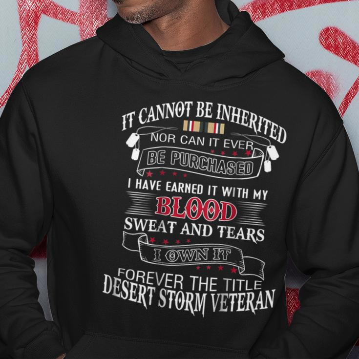 I Own It Forever The Title Desert Storm Veteran Hoodie Unique Gifts