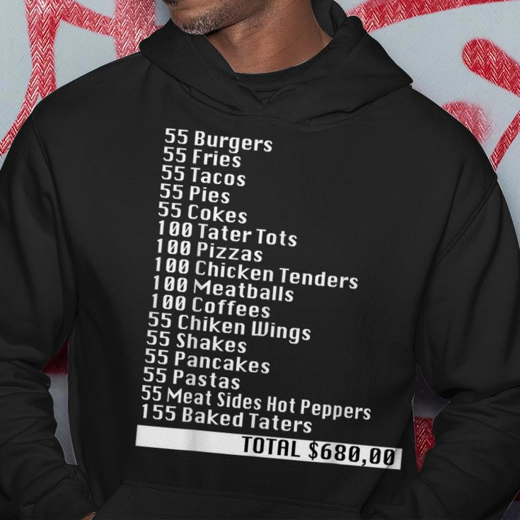 I Think You Should Leave 55 Burgers 55 Fries Burgers Funny Gifts Hoodie Unique Gifts