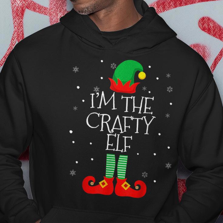 I'm The Crafty Elf Family Matching Christmas Costume Hoodie Unique Gifts