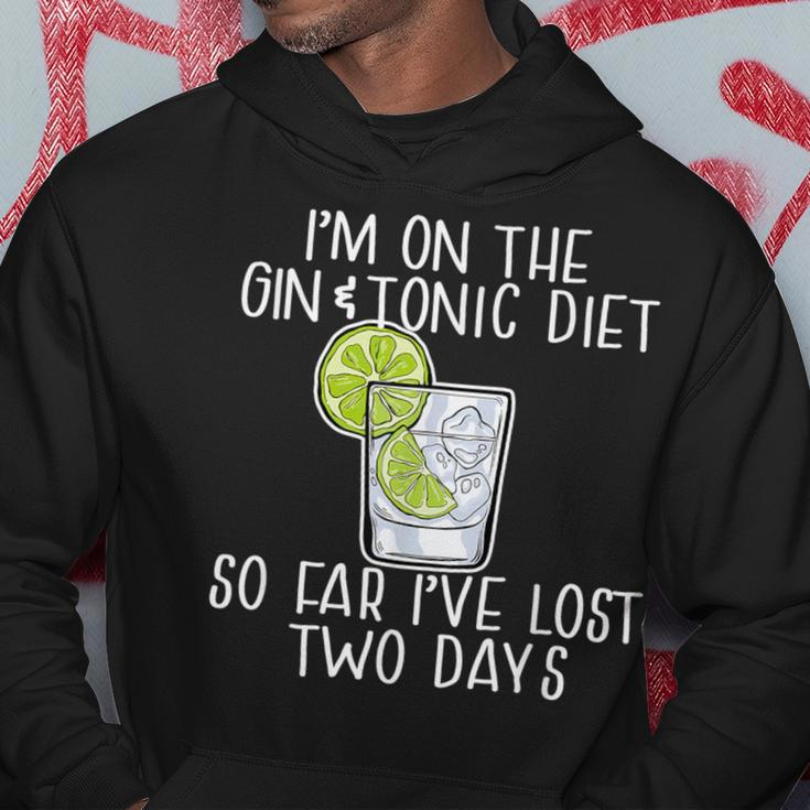 I'm On The Gin & Tonic Diet I've Lost 2 Days Joke Meme Hoodie Unique Gifts