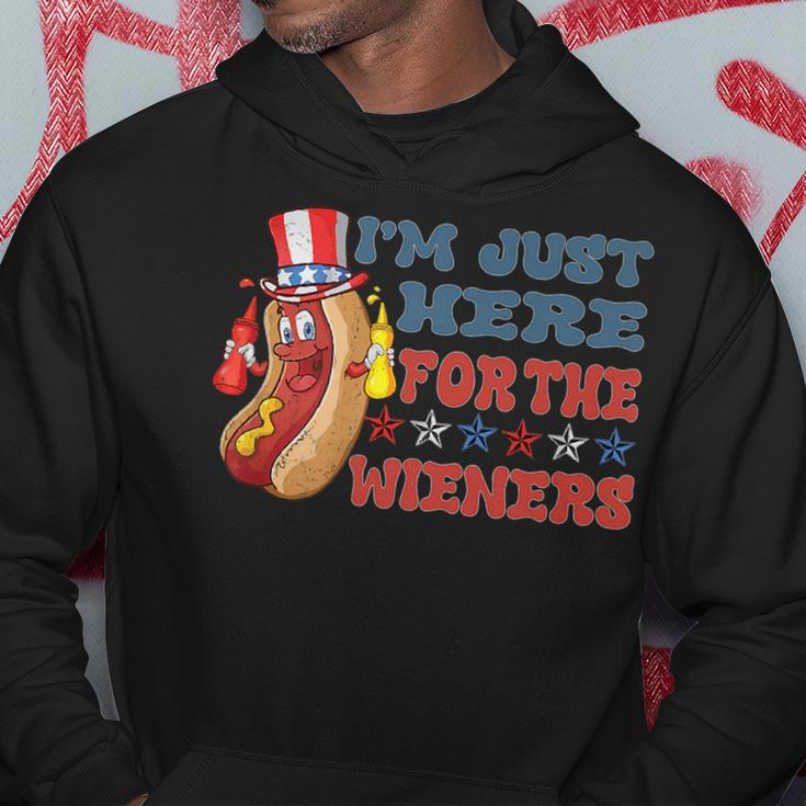 Im Just Here For The Wieners Hoodie Unique Gifts