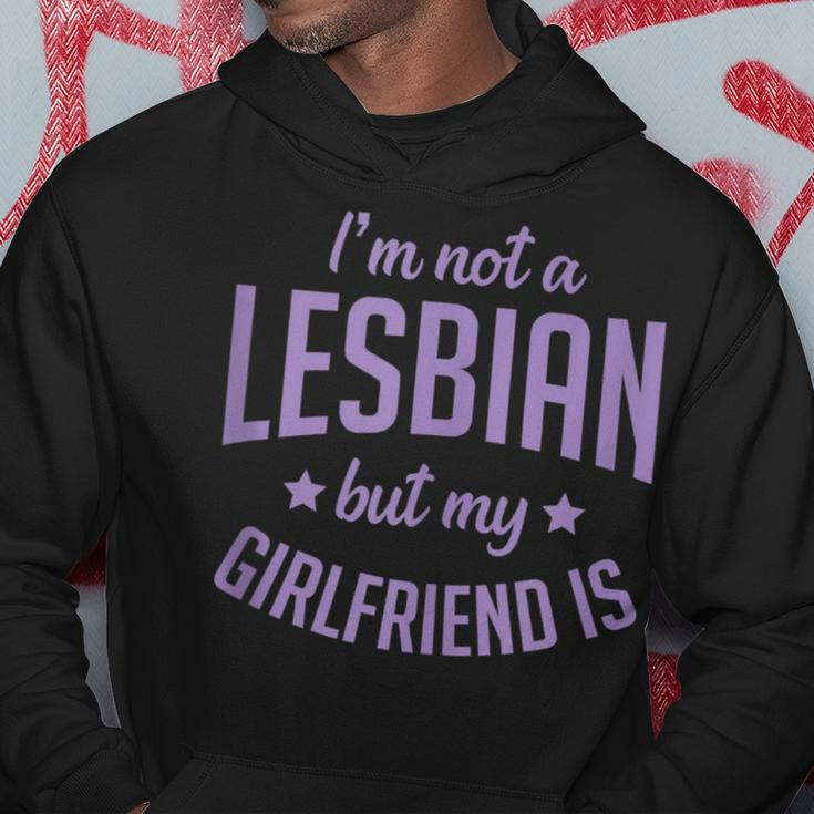 Im Not A Lesbian But My Girlfriend Is Funny Matching Couple Hoodie Unique Gifts
