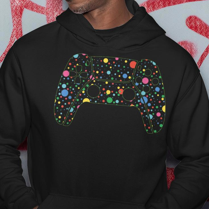 International Dot Day Gaming Controller Dots Boys Toddler Hoodie Unique Gifts