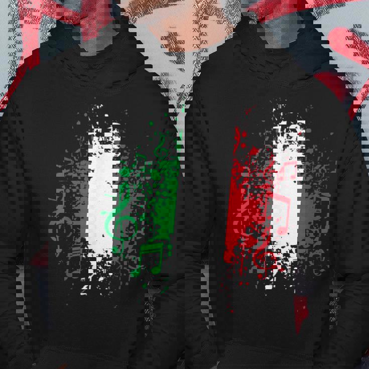 Italian Flag Music Italian Flag Hoodie Unique Gifts