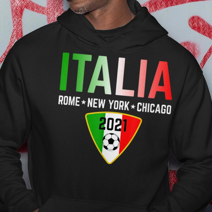 Italy Soccer 2020 2021 Italia Italian New York Chicago Hoodie Unique Gifts