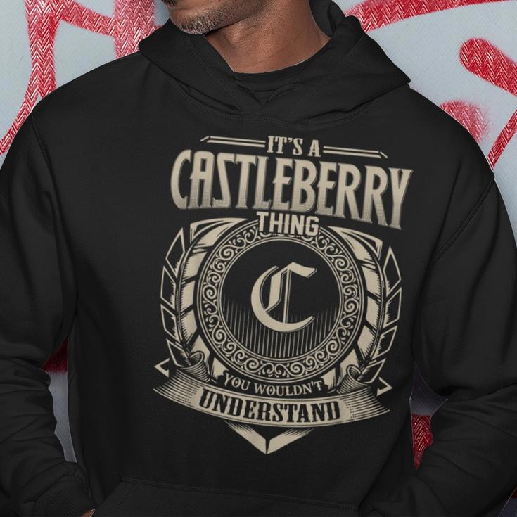 It's A Castleberry Thing You Wouldnt Understand Name Vintage Hoodie Funny Gifts